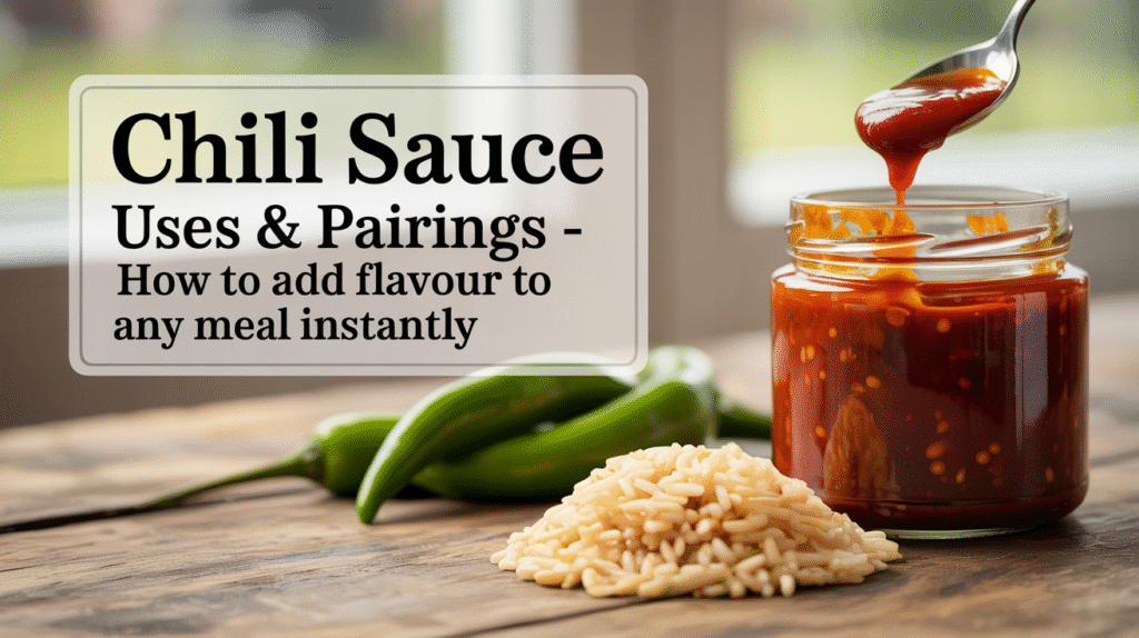 Chilli Sauce Uses & Pairings - How to Add Flavour to Any Meal Instantly