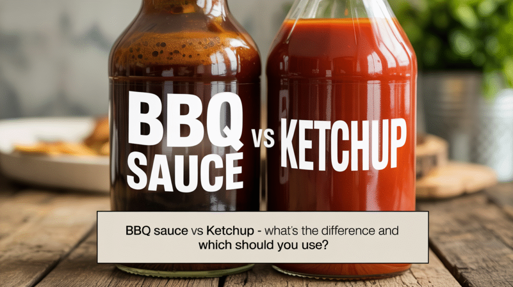 BBQ Sauce vs Ketchup - What’s the Difference and Which Should You Use?