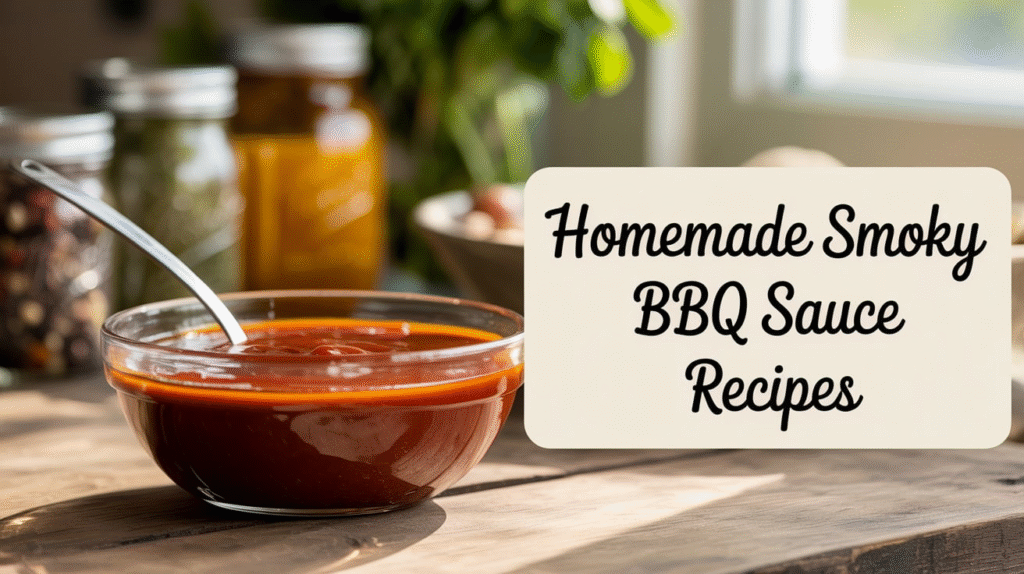 Homemade Smoky BBQ Sauce Recipes - How to Make the Perfect Smoky Sauce at Home