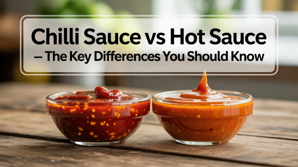 Chilli Sauce vs Hot Sauce - The Key Differences You Should Know