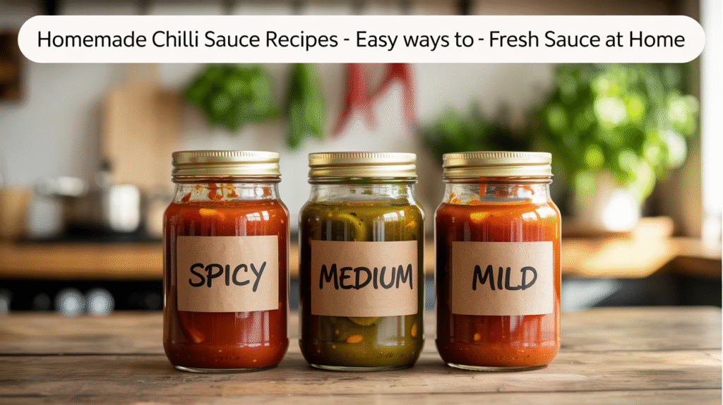 Homemade Chilli Sauce Recipes - Easy Ways to Make Fresh Sauce at Home