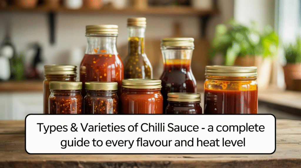 Types & Varieties of Chilli Sauce - A Complete Guide to Every Flavour and Heat Level