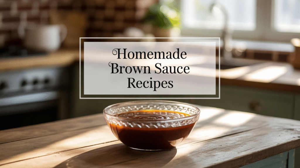 Homemade Brown Sauce Recipes - Make the Classic British Condiment at Home