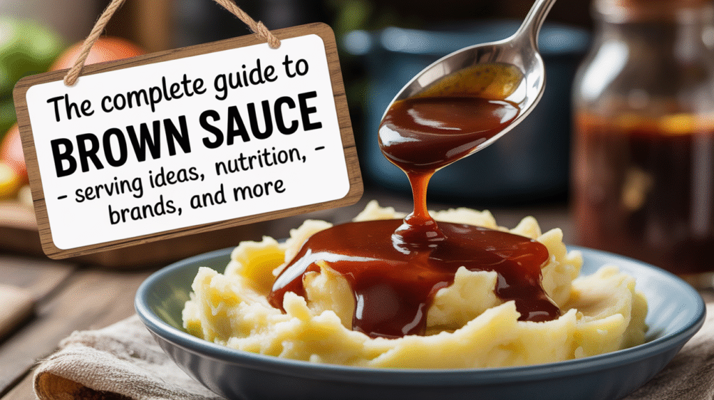 The Complete Guide to Brown Sauce - Serving Ideas, Nutrition, Brands, and More