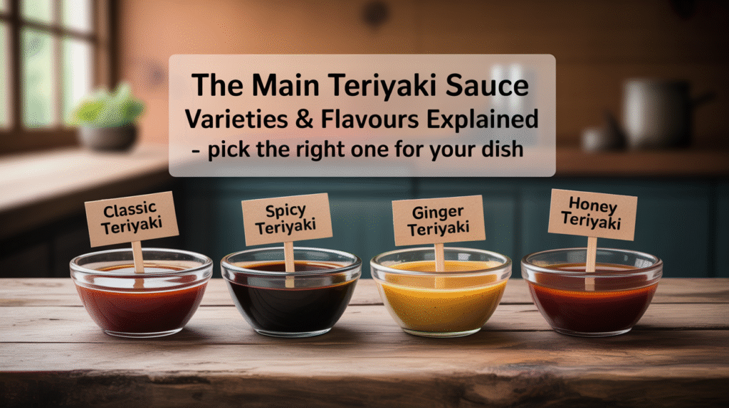 The Main Teriyaki Sauce Varieties & Flavours Explained - Pick the Right One for Your Dish