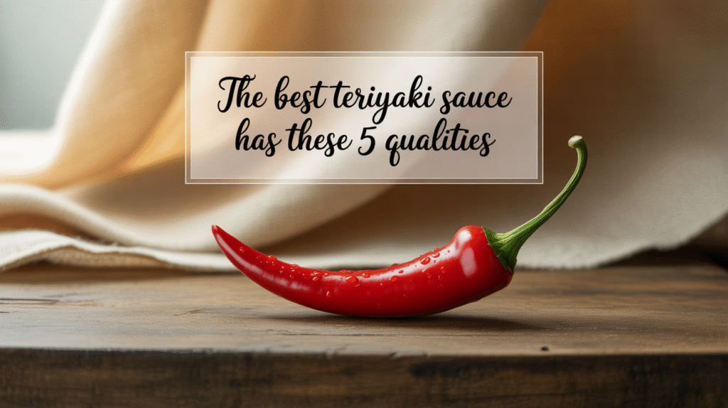 The Best Teriyaki Sauce Has These 5 Qualities - How to Pick a Good One