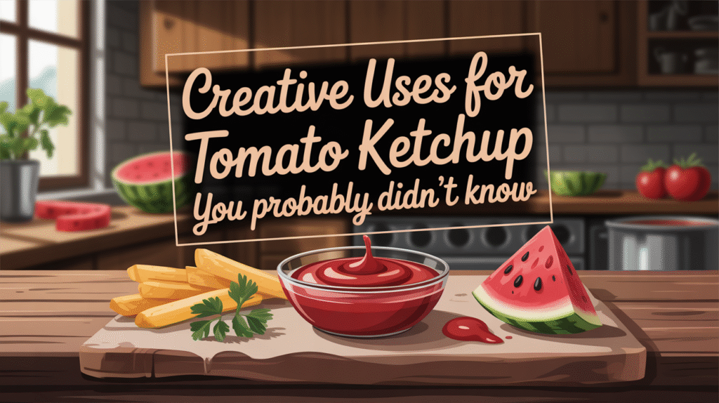 Creative Uses for Tomato Ketchup You Probably Didn't Know
