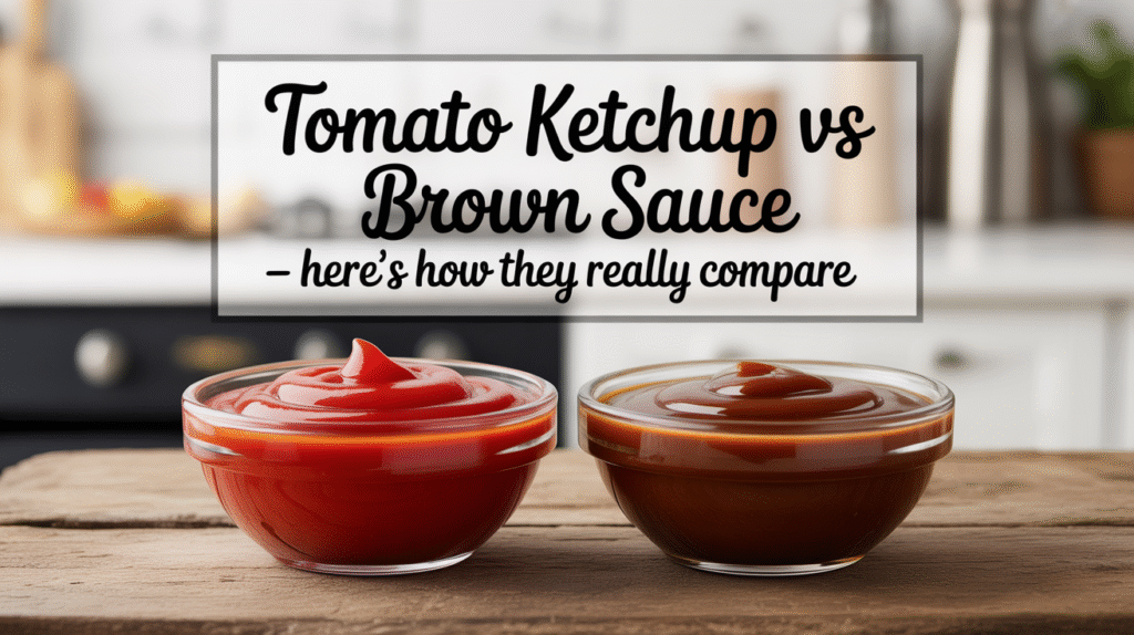 Tomato Ketchup vs Brown Sauce - Here’s How They Really Compare