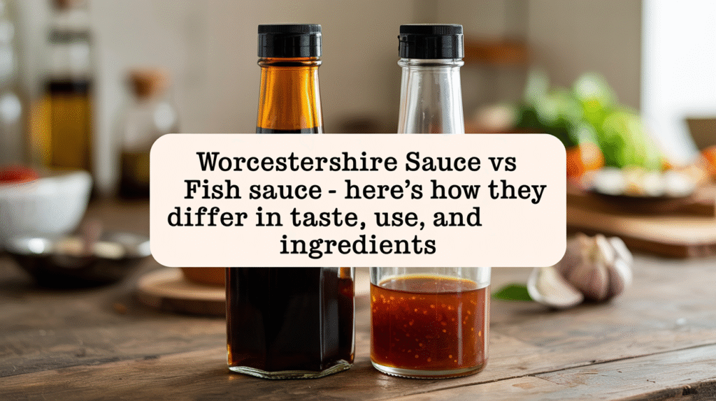 Worcestershire Sauce vs Fish Sauce - Here’s How They Differ in Taste, Use, and Ingredients