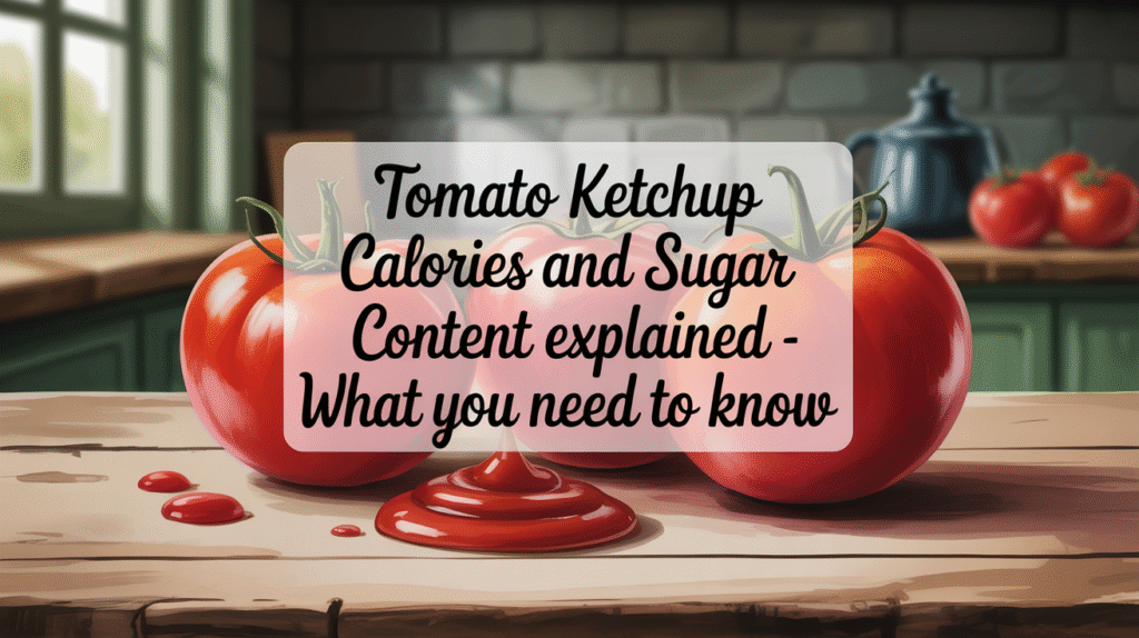 Tomato Ketchup Calories and Sugar Content Explained - What You Need to Know