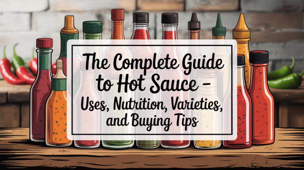 The Complete Guide to Hot Sauce - Uses, Nutrition, Varieties, and Buying Tips