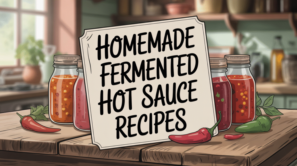 Homemade Fermented Hot Sauce Recipes - The Best Way to Create Bold Flavours at Home