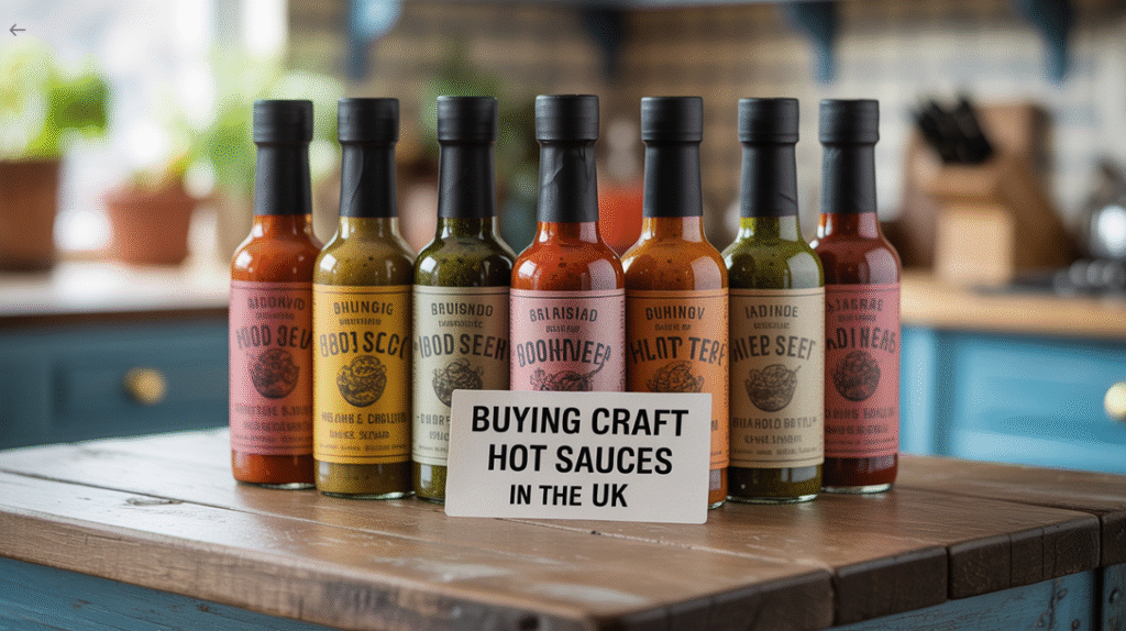 Buying Craft Hot Sauces in the UK - Where to Find the Best Small-Batch Bottles