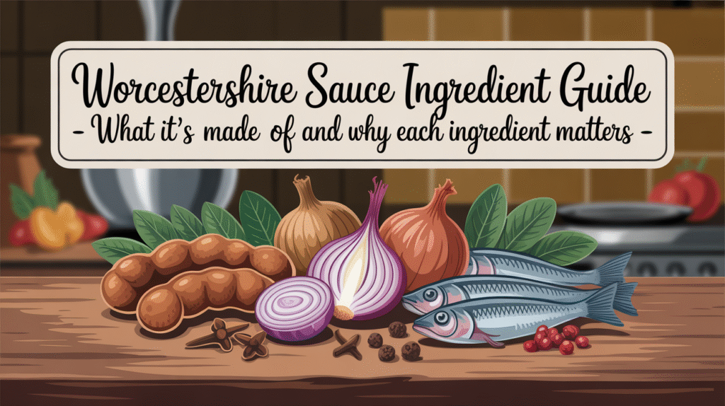 Worcestershire Sauce Ingredient Guide - What It’s Made Of and Why Each Ingredient Matters