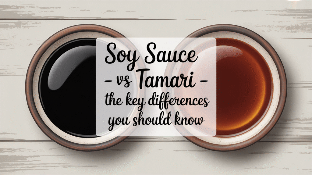 Soy Sauce vs Tamari - The Key Differences You Should Know