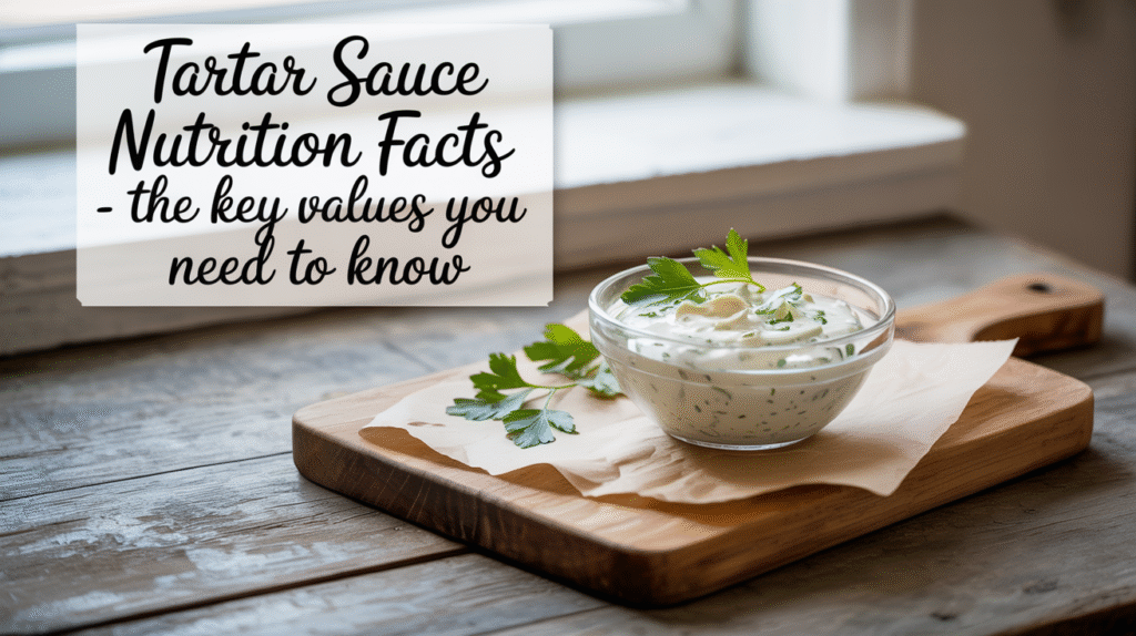 Tartar Sauce Nutrition Facts - The Key Values You Need to Know