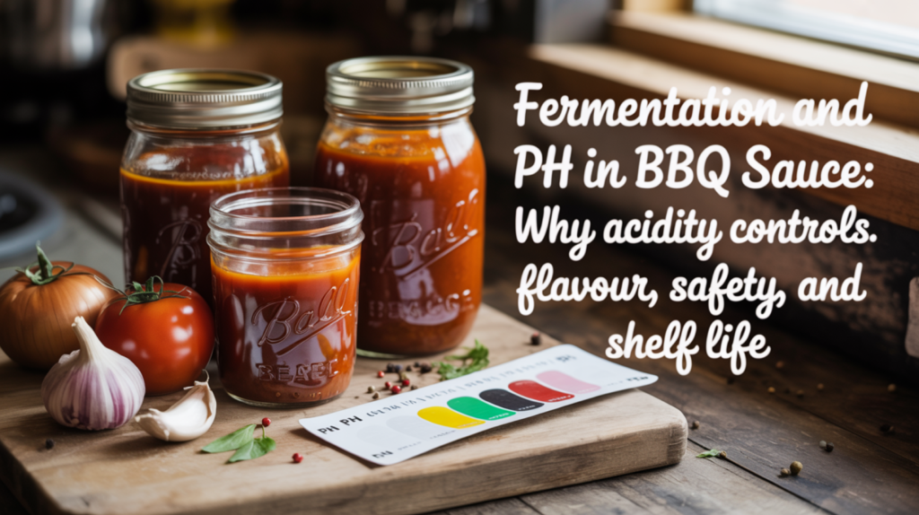 Fermentation and pH in BBQ Sauce: Why Acidity Controls Flavour, Safety, and Shelf Life