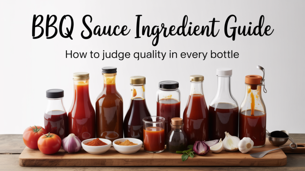 BBQ Sauce Ingredient Guide: How to Judge Quality in Every Bottle